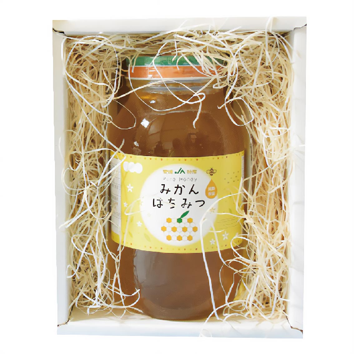 西宇和のみかんの花から採れたはちみつ
